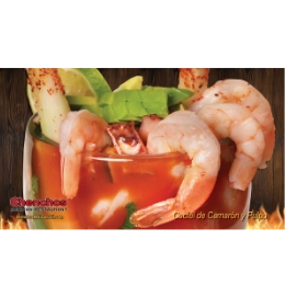Coctel de Camaron y Pulpo